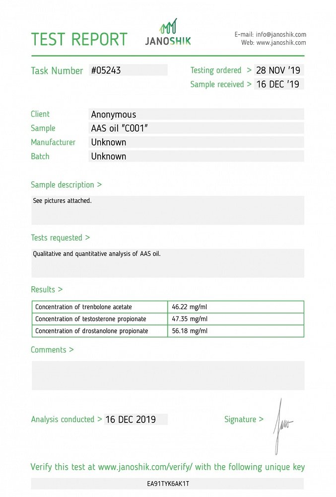 Hilma Cut Stack Lab Test