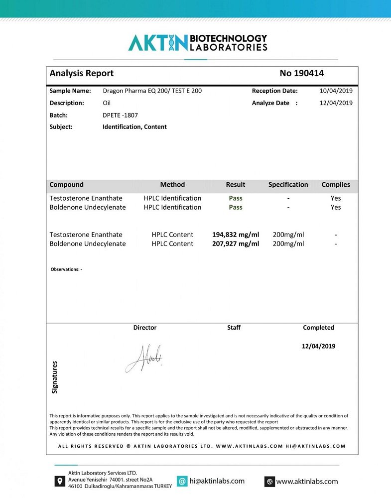 EQ 200/Test E 200_Lab_Test