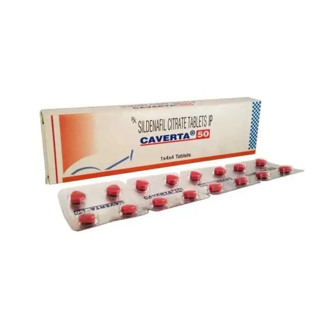 Caverta 16 tabs/pack 50 mg Caverta 16 tabs/pack 50 mg
