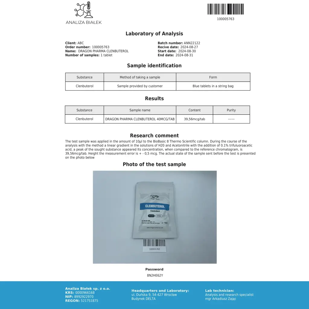 Clenbuterol 40 Clenbuterol 40