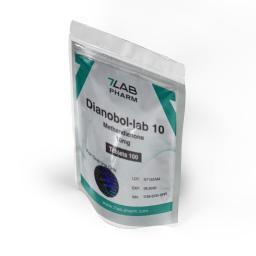 Dianobol-Lab 10 (D-Bol) - Methandienone - 7Lab Pharma, Switzerland