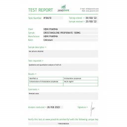 Drostanolone Propionate 100mg