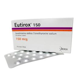 Euthyrox (T4) 150 mcg - Levothyroxine Sodium - Merck Serono