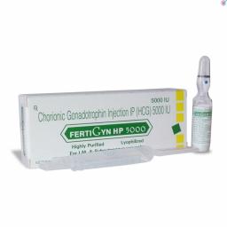 Fertigyn 5000iu - Human Chorionic Gonadotropin - Sun Pharma, India