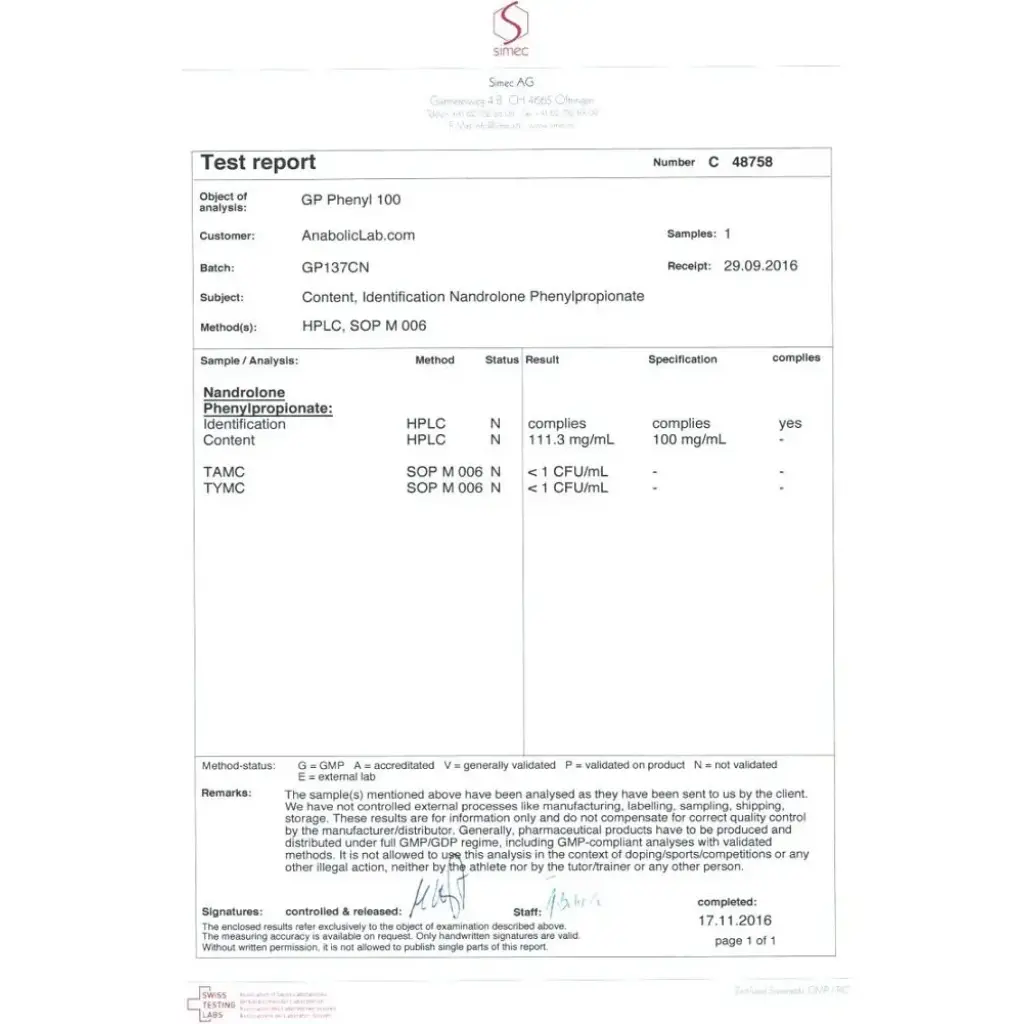 GP Phenyl 100 GP Phenyl 100