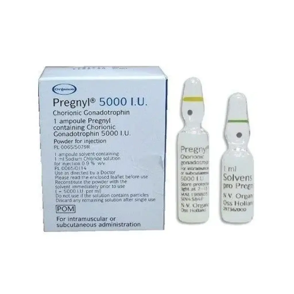 HCG Pregnyl 5000iu HCG Pregnyl 5000iu