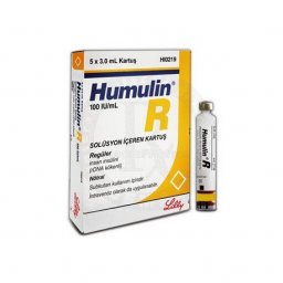 Humulin R - Insulin - Lilly, Turkey Humulin R - Insulin - Lilly, Turkey