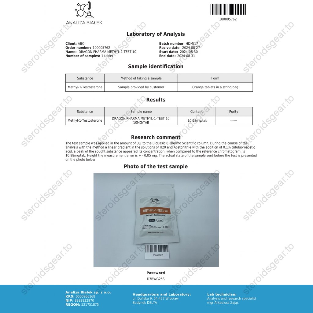 Methyl-1-Test 10 Methyl-1-Test 10