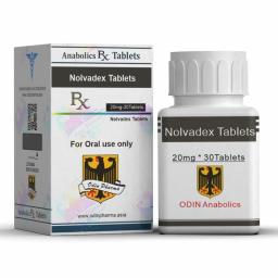 Nolvadex 20mg - Tamoxifen Citrate - Odin Pharma