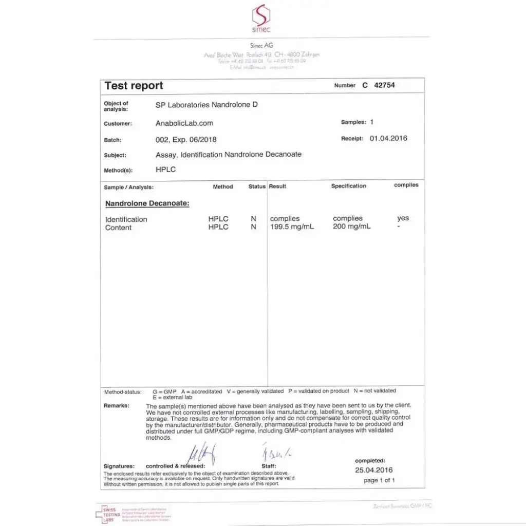 SP Nandrolone SP Nandrolone