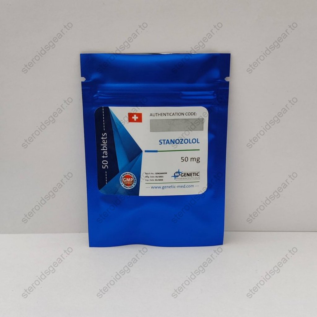 Stanozolol 50mg Genetic - Stanozolol - Genetic Pharmaceuticals Stanozolol 50mg Genetic - Stanozolol - Genetic Pharmaceuticals