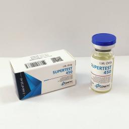 Supertest 450 (10ml) - Testosterone Acetate - Genetic Pharmaceuticals