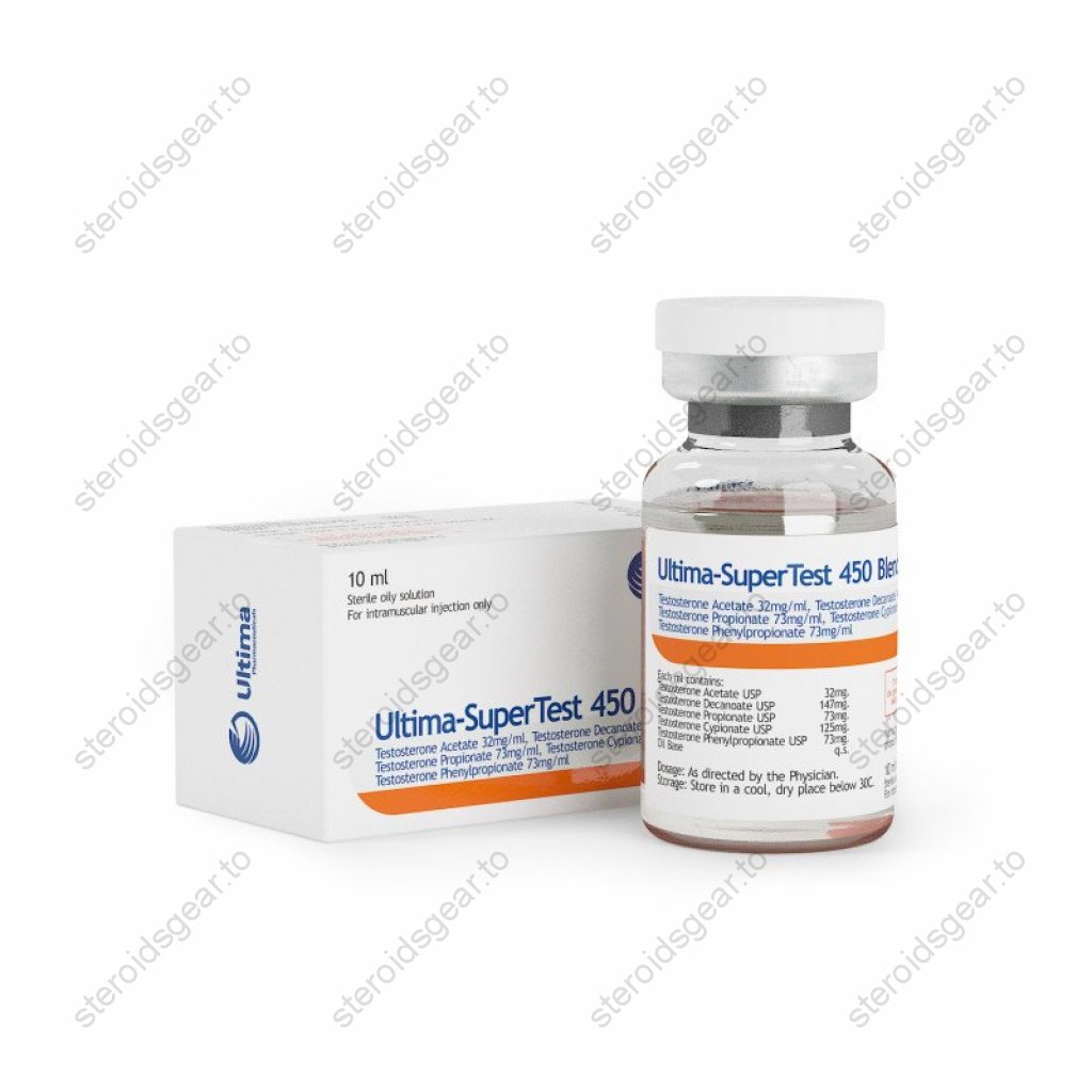 Ultima-SuperTest 450 Blend - Testosterone Acetate - Ultima Pharmaceuticals Ultima-SuperTest 450 Blend - Testosterone Acetate - Ultima Pharmaceuticals