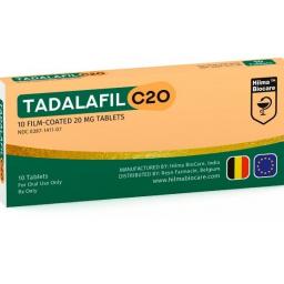 Tadalafil 20 mg - Tadalafil Citrate - Hilma Biocare