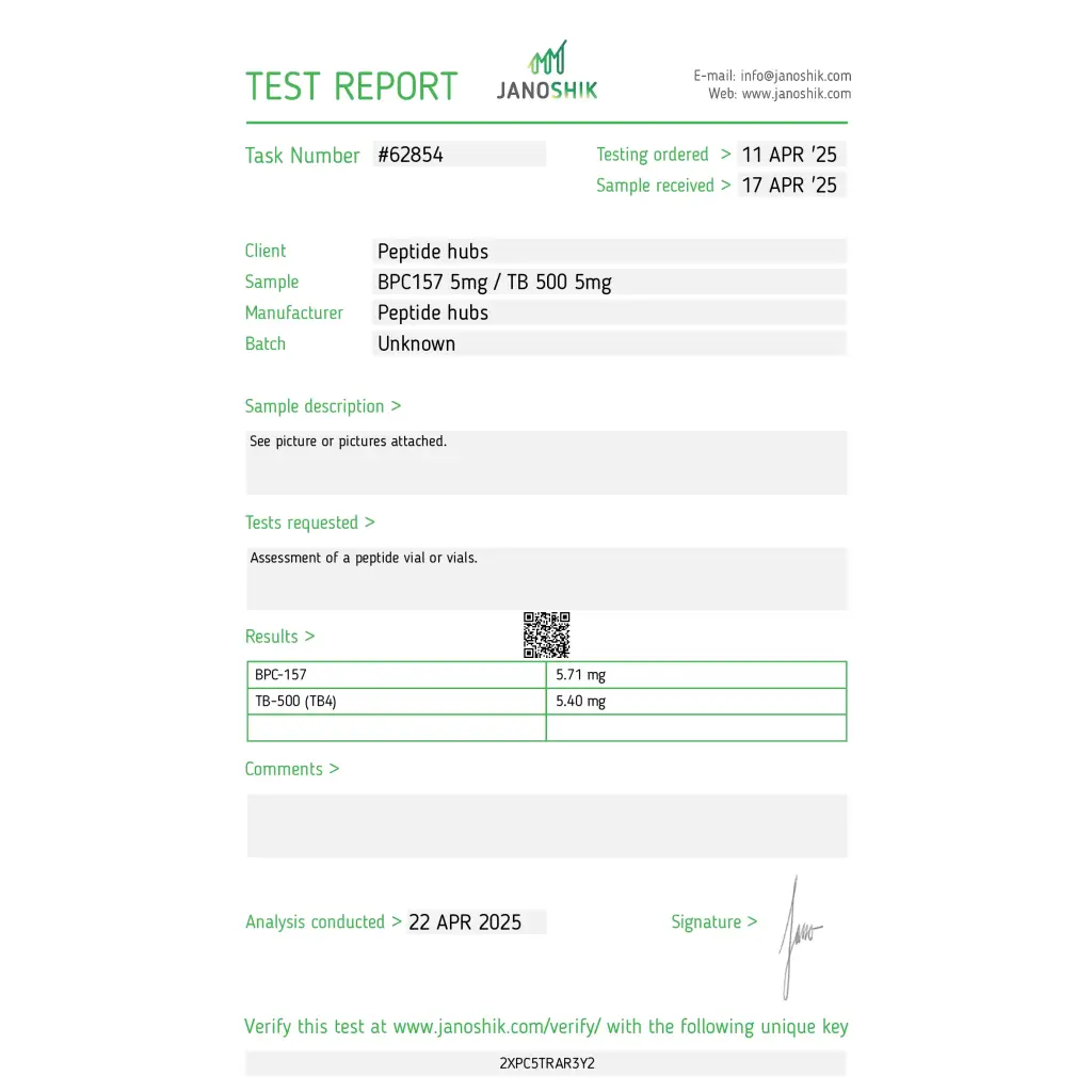 TB 500/BPC 157 Blend