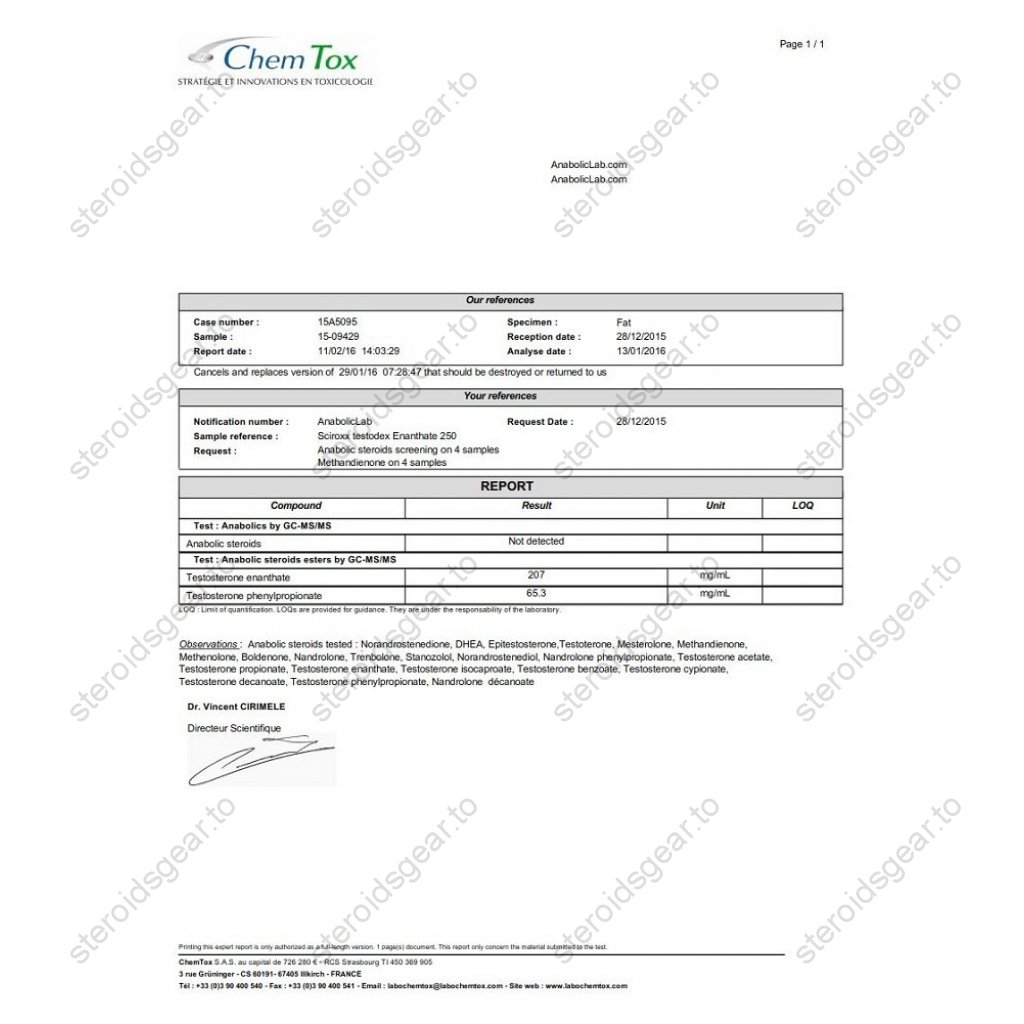 Testodex Enanthate 250 Testodex Enanthate 250