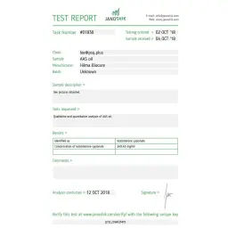 Testosterone Cypionate (Hilma)