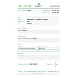 Testosterone Enanthate (ZPHC)