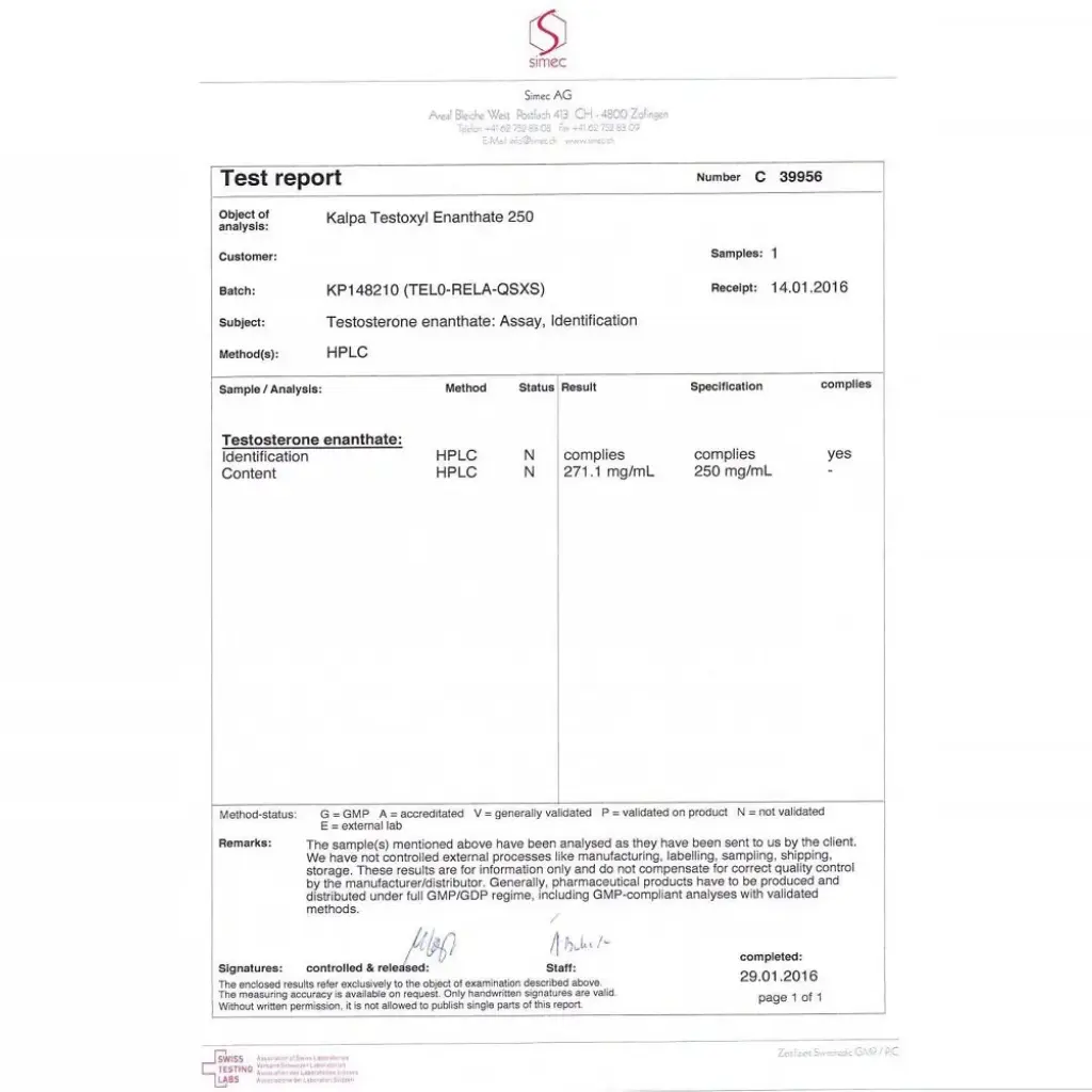 Testoxyl Enanthate 250 Testoxyl Enanthate 250
