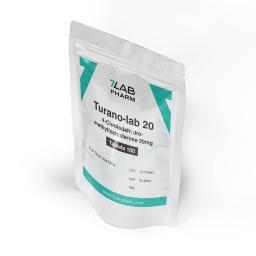 Turano-Lab 20 - 4-Chlorodehydromethyltestosterone - 7Lab Pharma, Switzerland