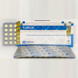 Turox - 4-Chlorodehydromethyltestosterone - Zerox Pharmaceuticals